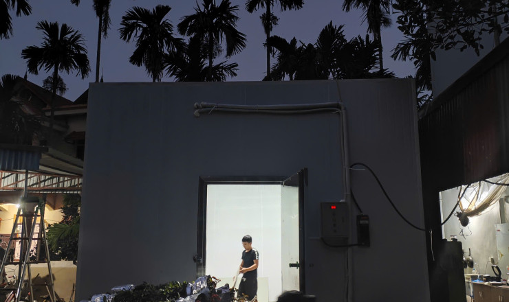 Kho lạnh bảo quản hoa tươi thương mại