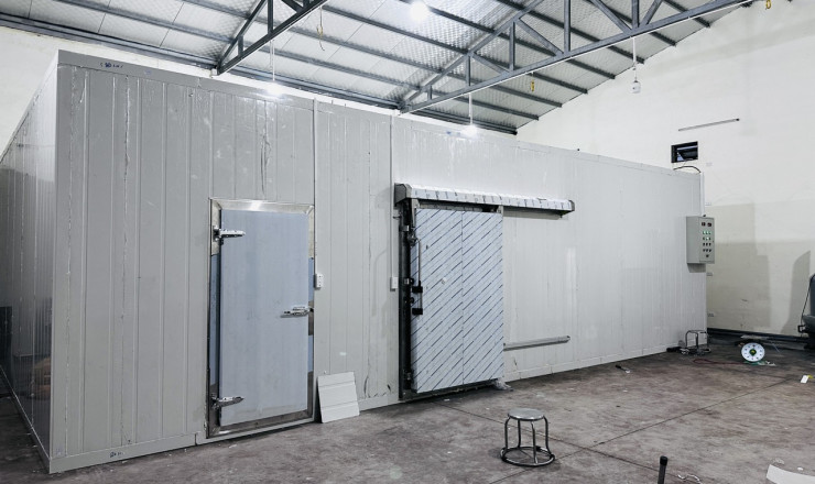 Kho đông lạnh hải sản resort Tam Đảo